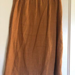 Sugar Candy Mountain Linen Pencil Skirt